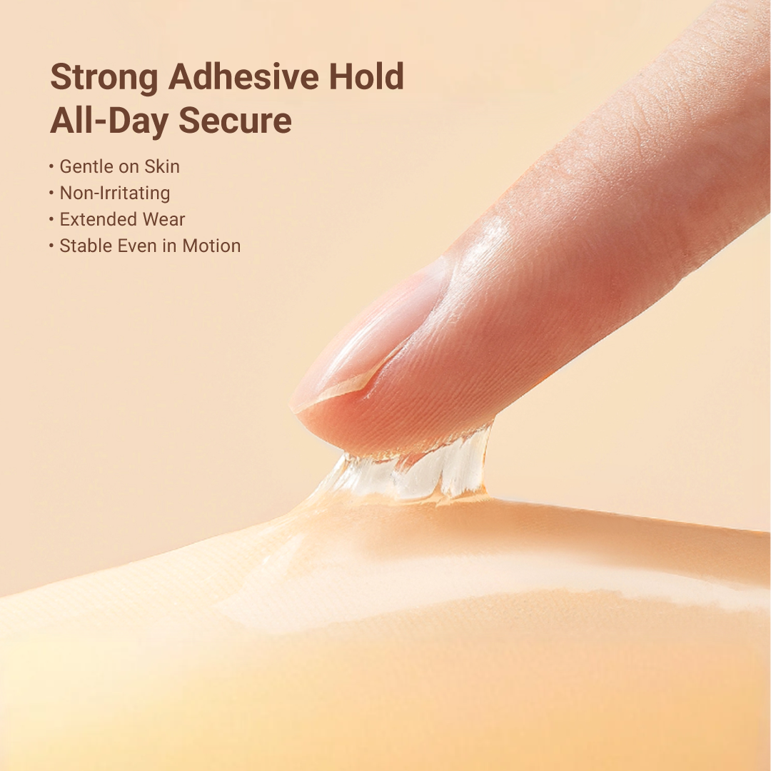 BIOLAB MANGO NUBRA SuperSticky Adhesive Nubra Cup A-E Seamless Invisible Push Up Stick On Bra