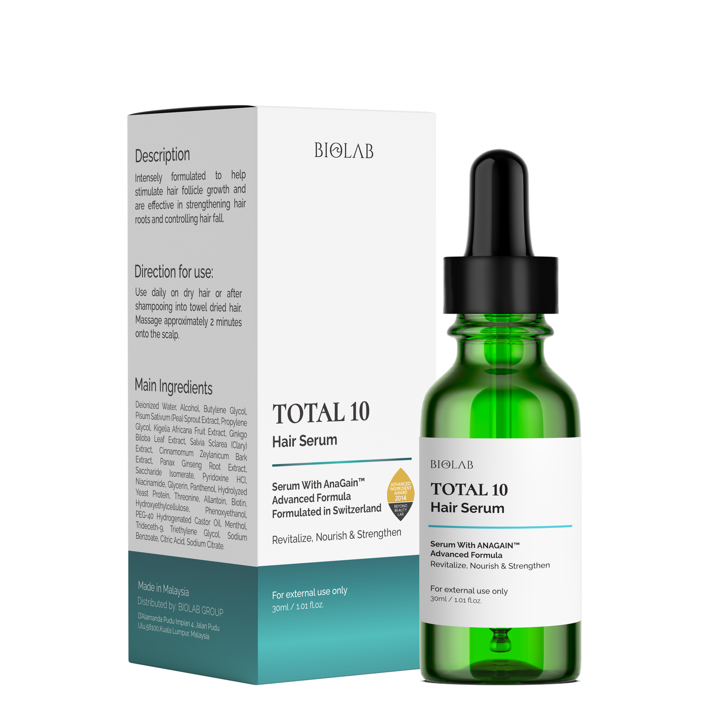 Biolab Total 10 Hair Serum