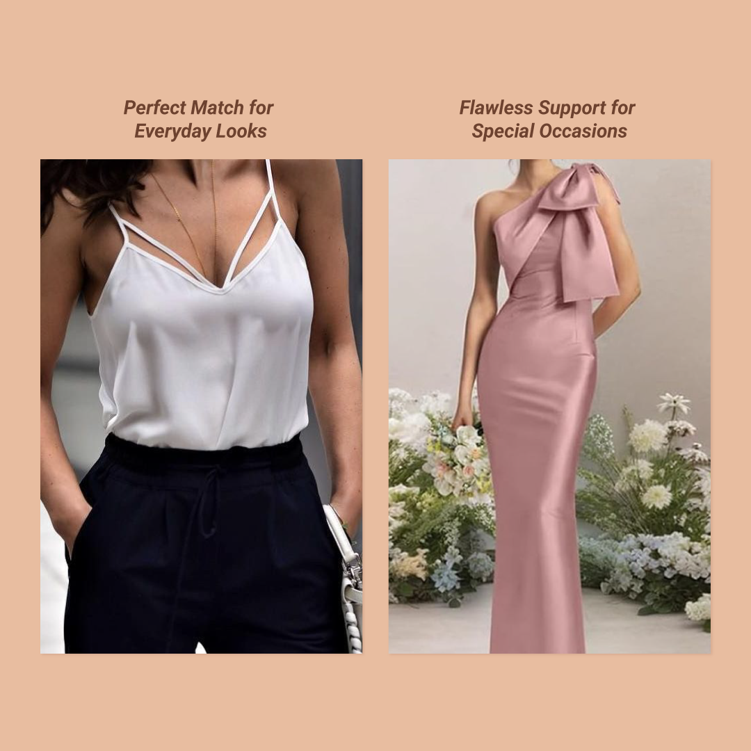 BIOLAB MANGO NUBRA SuperSticky Adhesive Nubra Cup A-E Seamless Invisible Push Up Stick On Bra