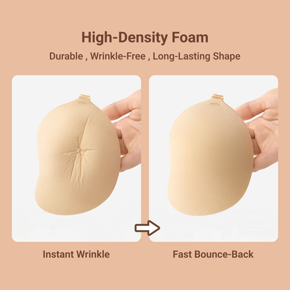 BIOLAB MANGO NUBRA SuperSticky Adhesive Nubra Cup A-E Seamless Invisible Push Up Stick On Bra