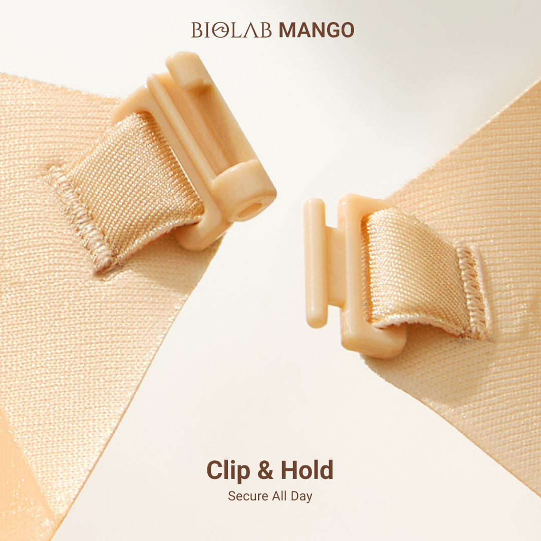 BIOLAB MANGO NUBRA SuperSticky Adhesive Nubra Cup A-E Seamless Invisible Push Up Stick On Bra