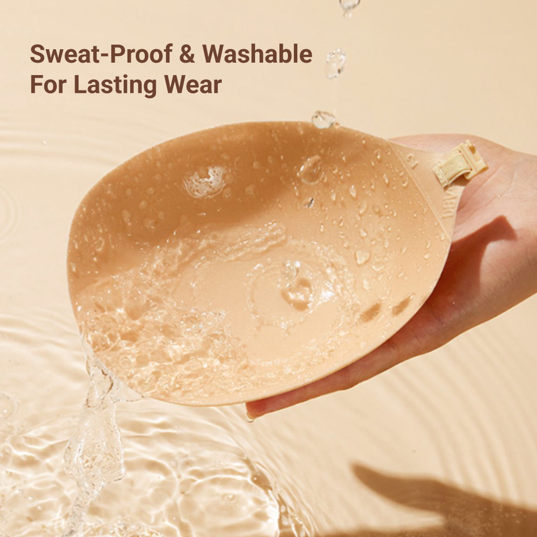 BIOLAB ROUND NUBRA SuperSticky Adhesive Nubra Cup A-E Seamless Invisible Push Up Stick On Bra