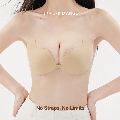 BIOLAB MANGO NUBRA SuperSticky Adhesive Nubra Cup A-E Seamless Invisible Push Up Stick On Bra